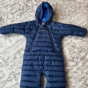 Patagonia Infant Navy Puffer Suit